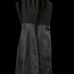 Industrial Rubber Glove, Rough palm, 55cm